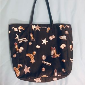 MARC JACOBS Tossed Charms Printed Nylon Tote